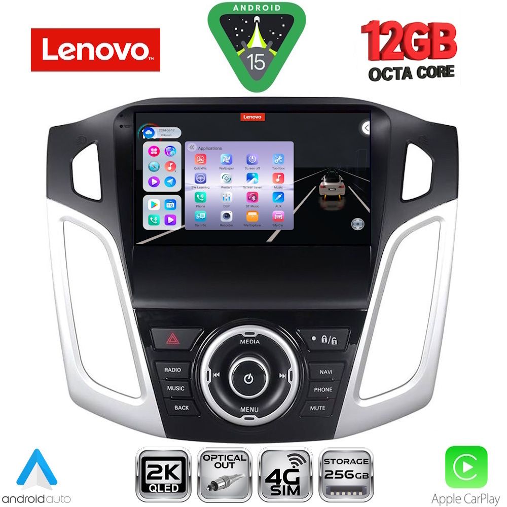 LENOVO SSZ 12157_CPA (9inc) MULTIMEDIA TABLET for FORD FOCUS mod. 2011-2018