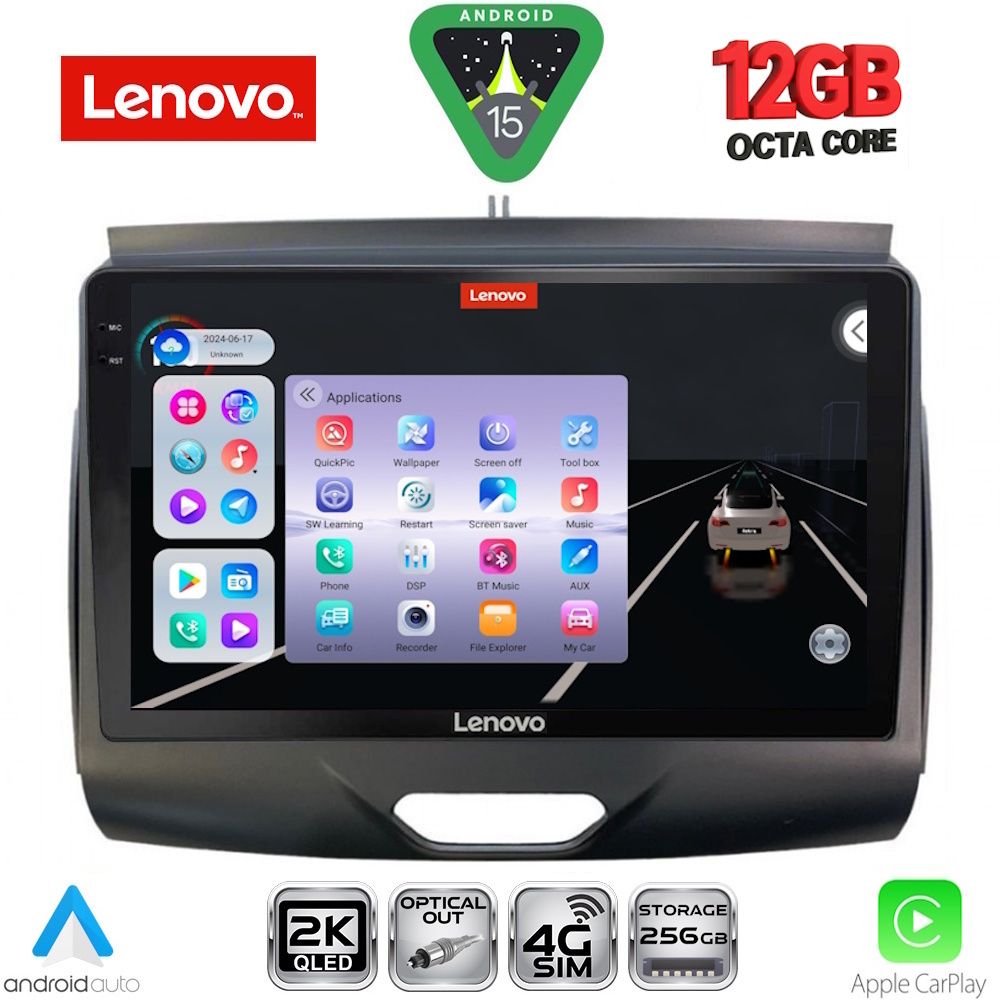 LENOVO SSZ 12172B_CPA (9inc) MULTIMEDIA TABLET for FORD RANGER mod. 2015-2018