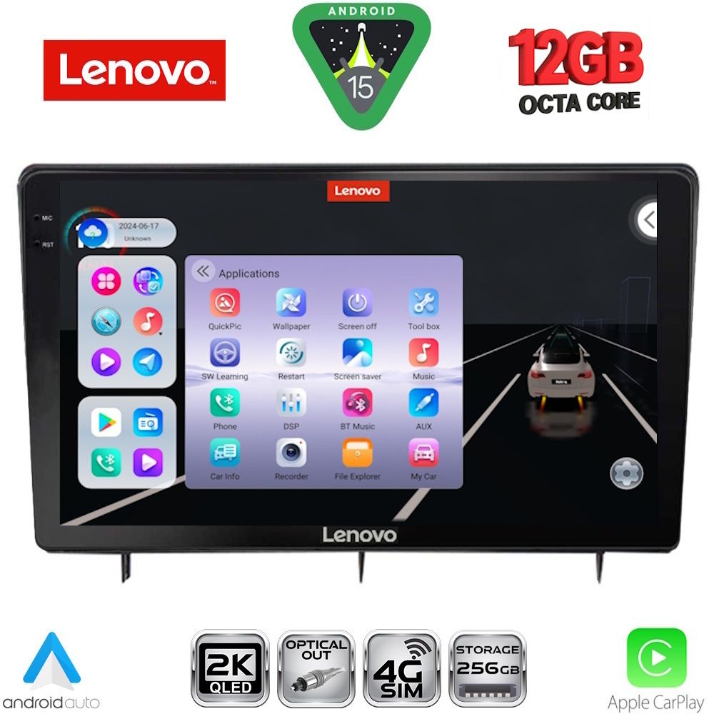 LENOVO SSZ 12192_CPA (10inc) MULTIMEDIA TABLET for HONDA CIVIC mod. 2022-2026