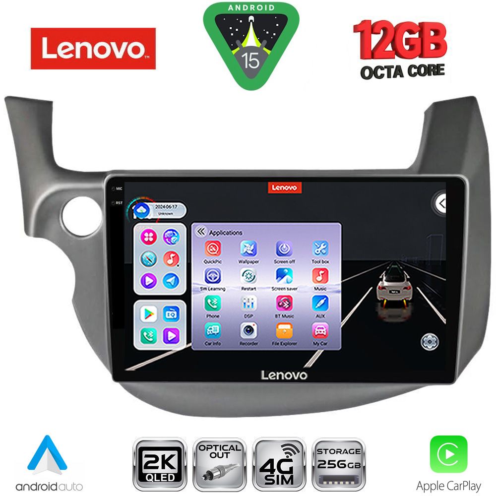 LENOVO SSZ 12211_CPA (10inc) MULTIMEDIA TABLET for HONDA JAZZ mod. 2008-2012