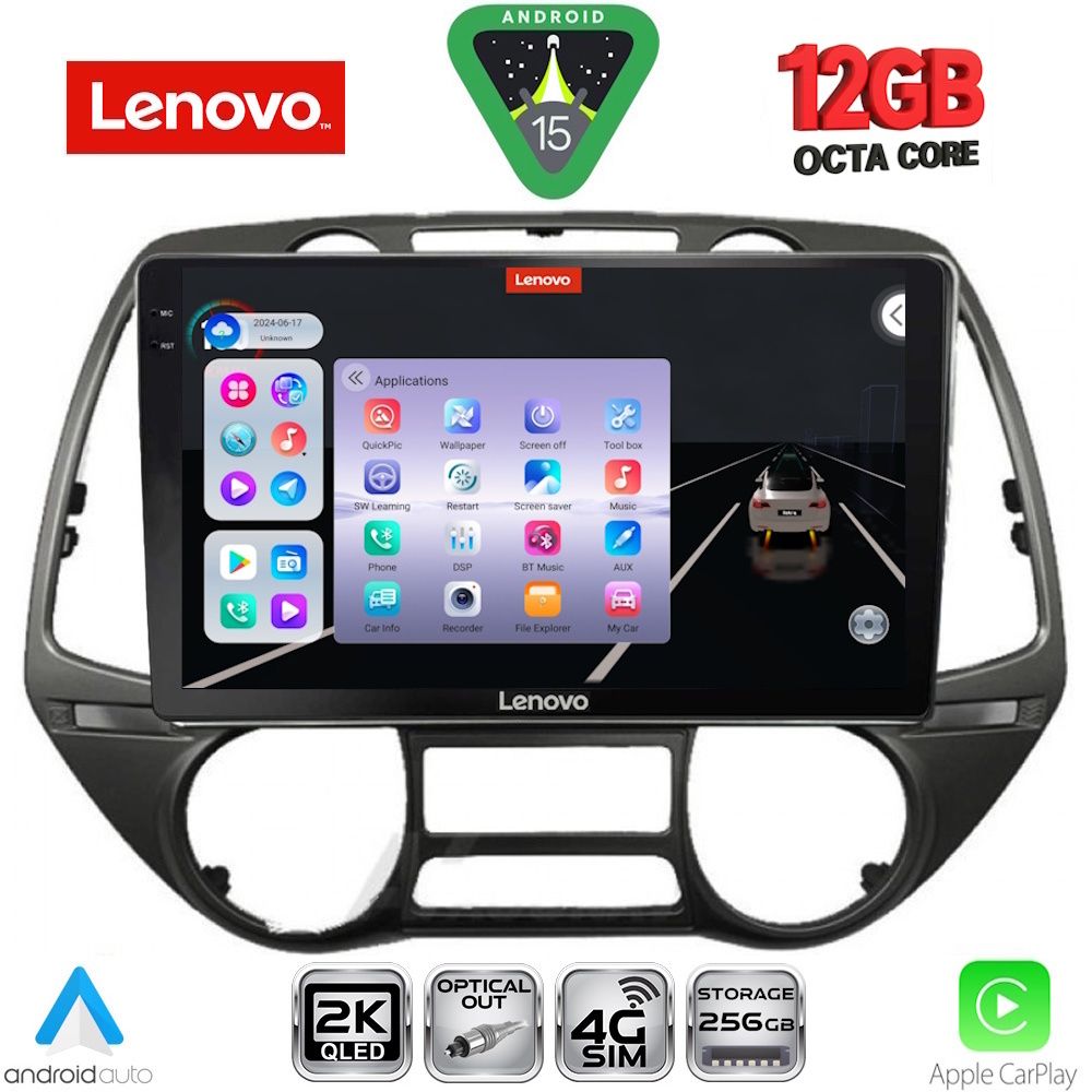 LENOVO SSZ 12226_CPA (9inc) MULTIMEDIA TABLET for HYUNDAI i20 mod. 2008-2014