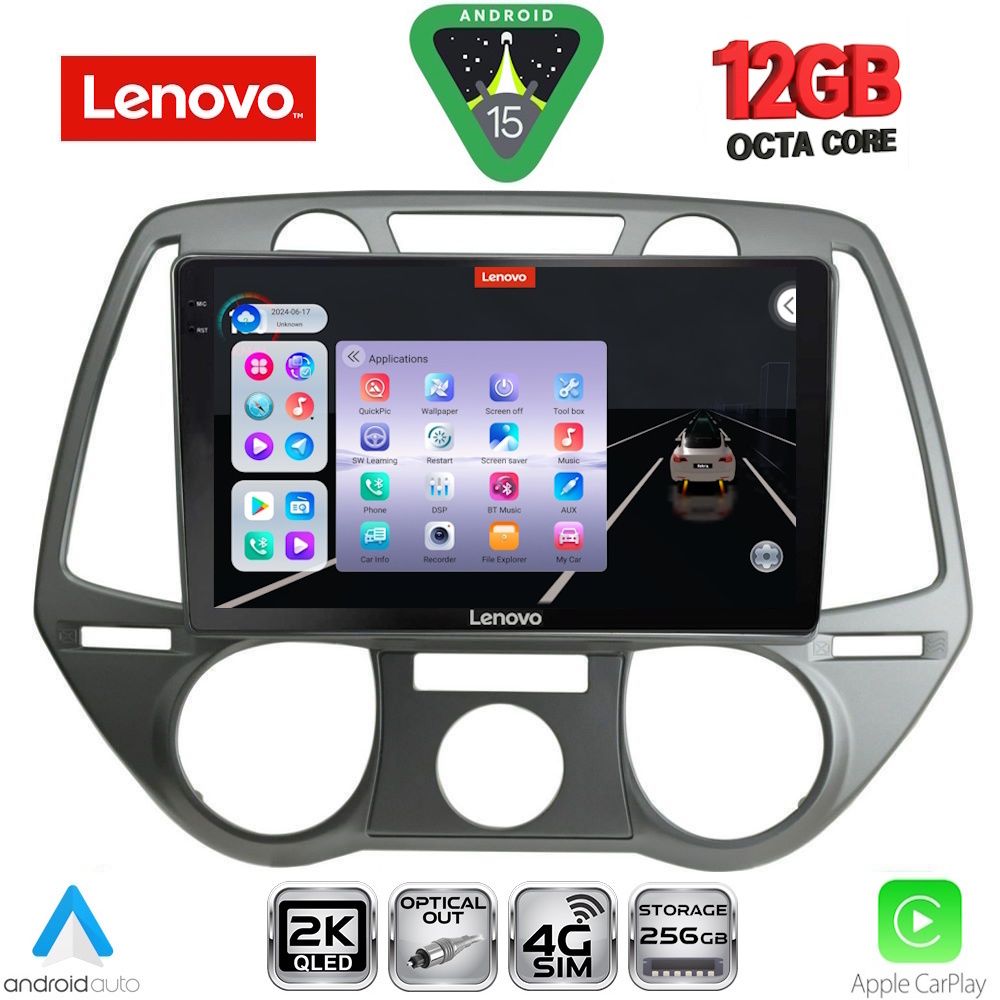 LENOVO SSZ 12228_CPA A/C (9inc) MULTIMEDIA TABLET for HYUNDAI i20 mod. 2008-2012