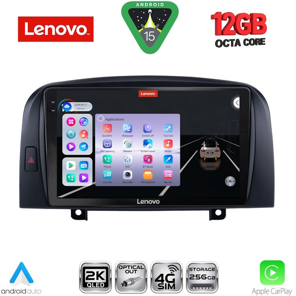 LENOVO SSZ 12248_CPA (9inc) MULTIMEDIA TABLET for HYUNDAI SONATA mod. 2006-2009