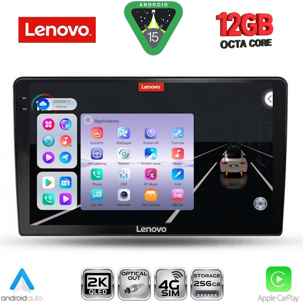 LENOVO SSZ 12300_CPA (9inc) MULTIMEDIA TABLET for KIA CEED mod. 2006-2009