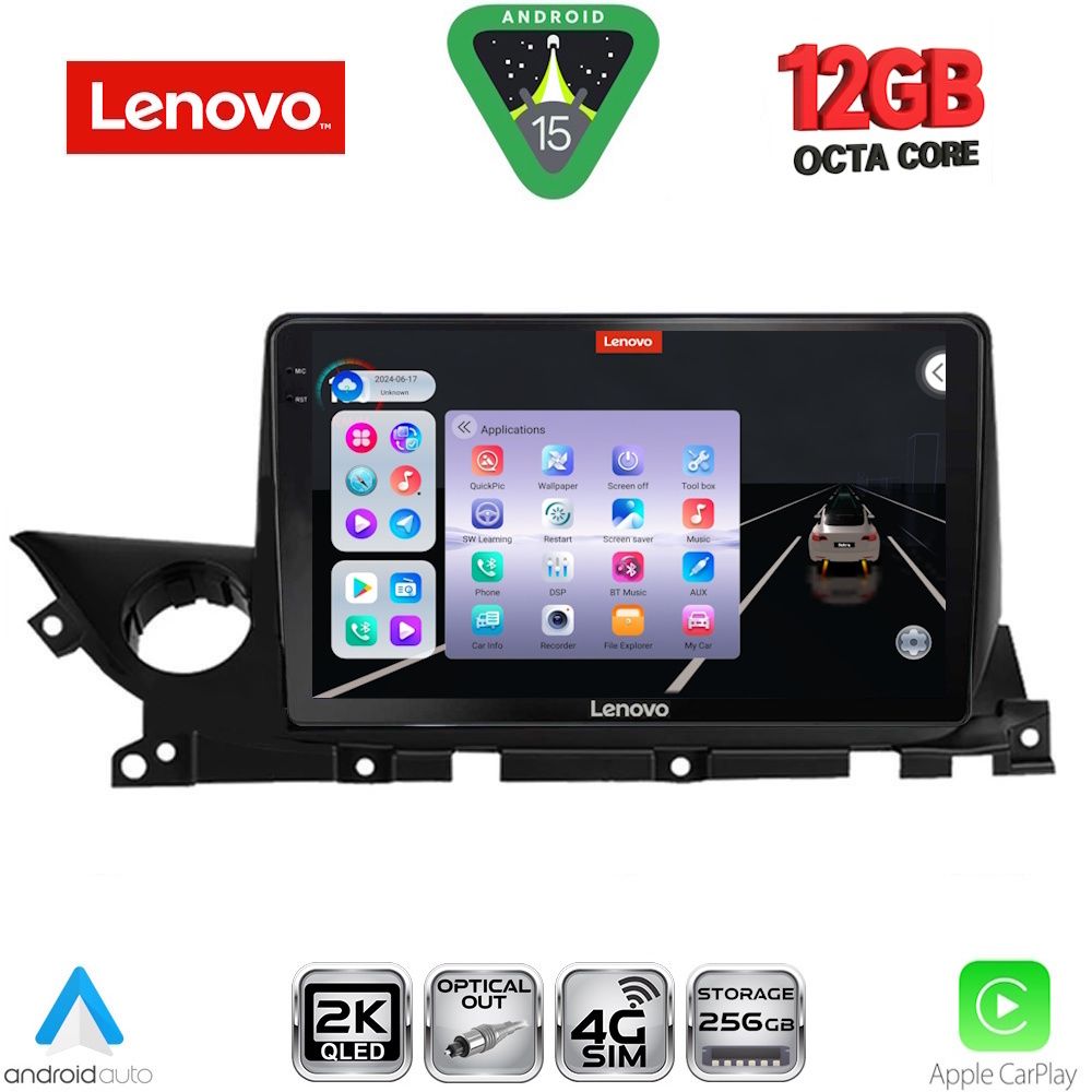 LENOVO SSZ 12379B_CPA (9inc) MULTIMEDIA TABLET for MAZDA 6 mod. 2021-2026