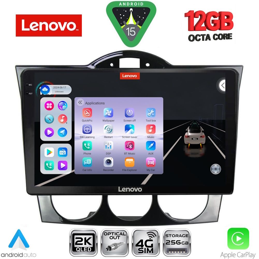 LENOVO SSZ 12394_CPA (9inc) MULTIMEDIA TABLET for MAZDA RX8 mod. 2001-2008