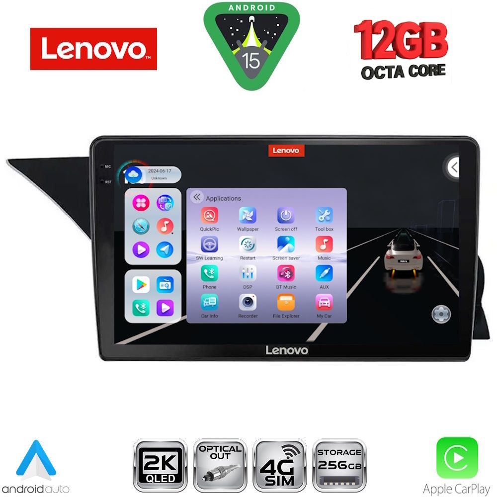 LENOVO SSZ 12411_CPA (NTG 4.0) (9inc) MULTIMEDIA TABLET for MERCEDES GLK (X204) mod. 2008-2012