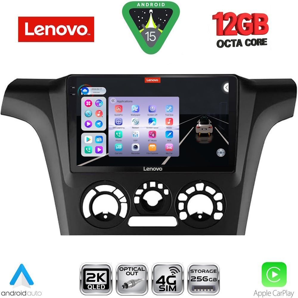 LENOVO SSZ 12441_CPA A/C (9inc) MULTIMEDIA TABLET for MITSUBISHI OUTLANDER mod. 2001-2005