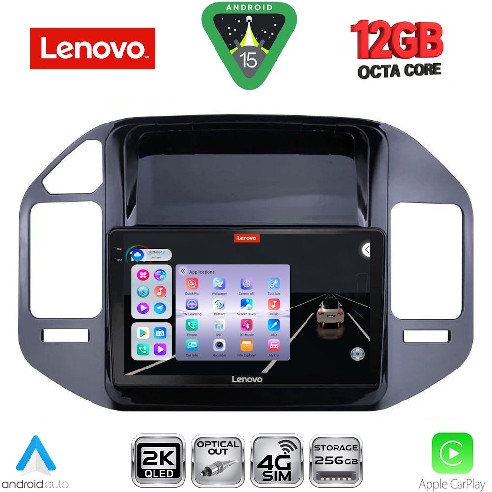 LENOVO SSZ 12444_CPA (9inc) MULTIMEDIA TABLET for MITSUBISHI PAJERO mod. 1999-2006