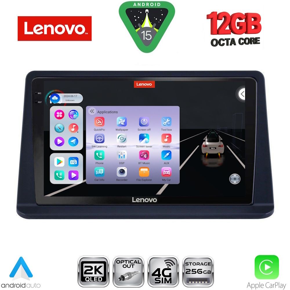 LENOVO SSZ 12445_CPA (9inc) MULTIMEDIA TABLET for MITSUBISHI PAJERO mod. 1999-2006