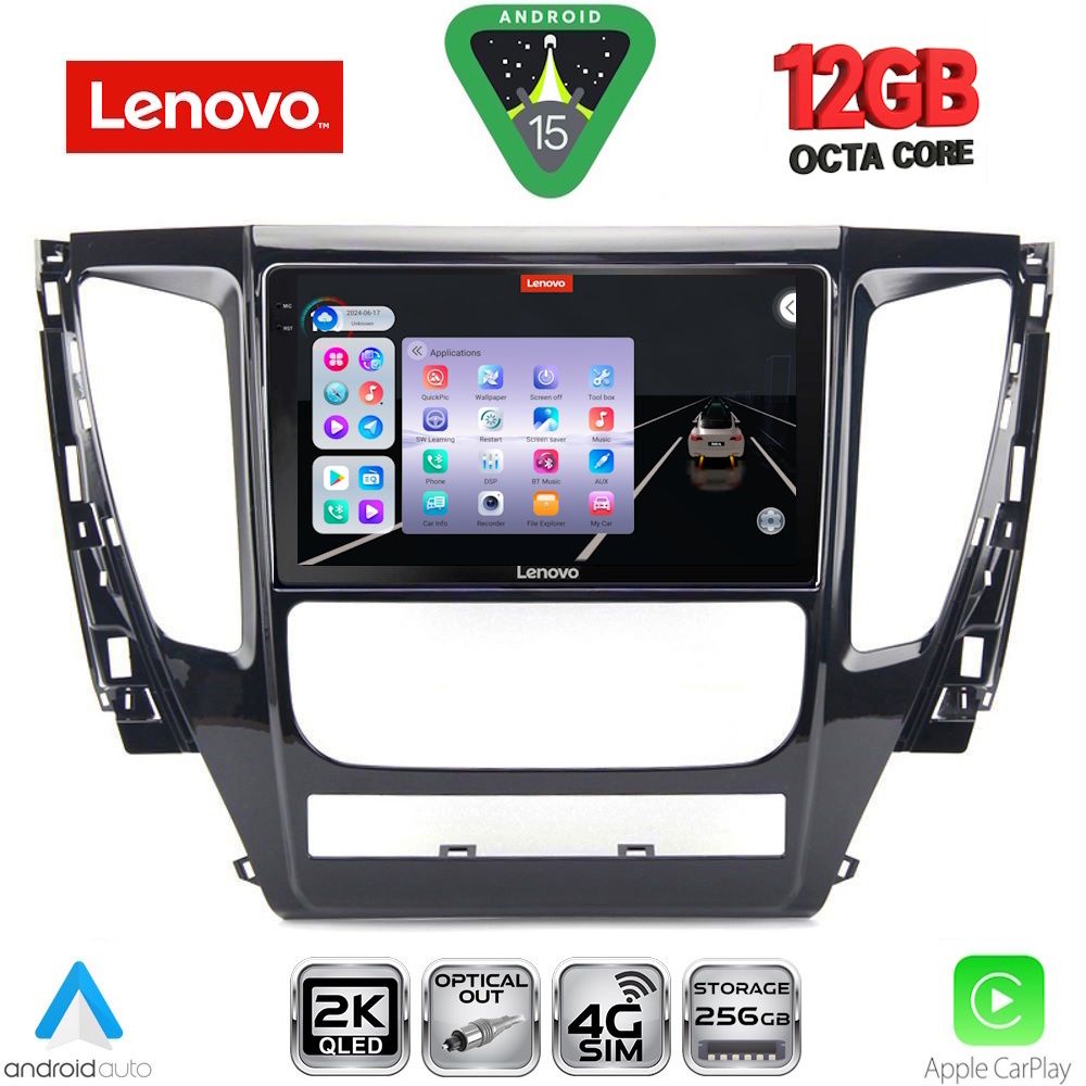 LENOVO SSZ 12447A_CPA (9inc) MULTIMEDIA TABLET for MITSUBISHI PAJERO mod. 2013-2020