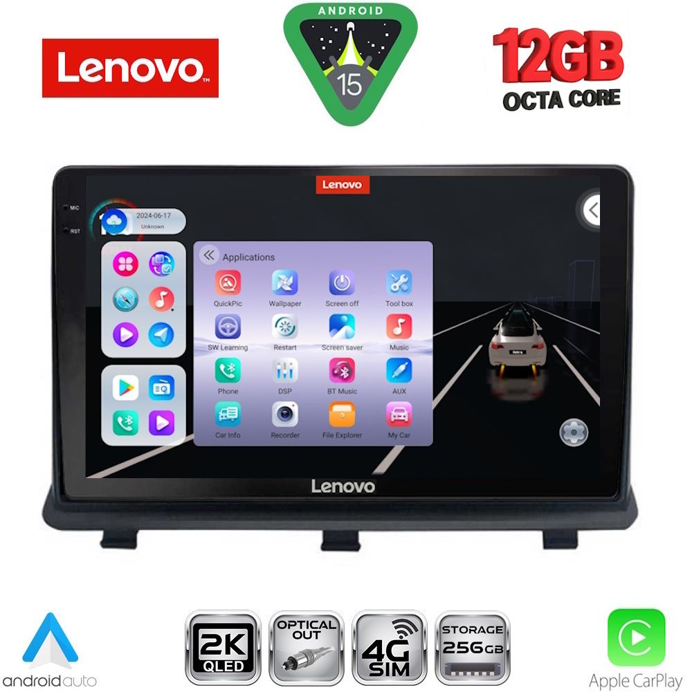LENOVO SSZ 12480_CPAA (9inc) MULTIMEDIA TABLET for OPEL ANTARA mod. 2006-2016