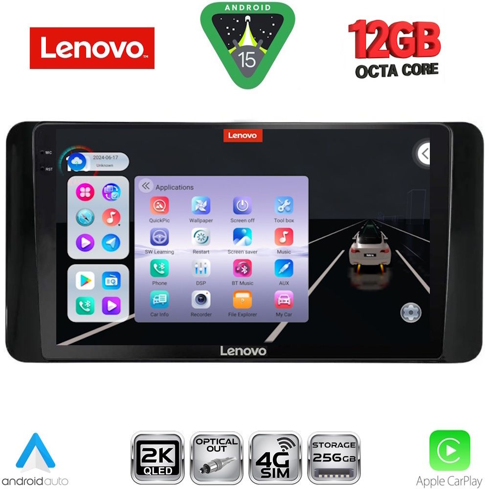 LENOVO SSZ 12586_CPA (10inc) MULTIMEDIA TABLET for SKODA KAMIQ mod. 2018-2026