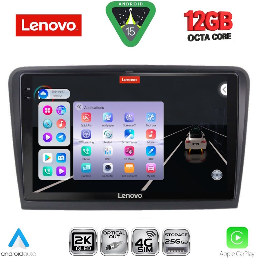 LENOVO SSZ 12604B_CPA (10inc) MULTIMEDIA TABLET for SKODA SUPERB mod. 2008-2015