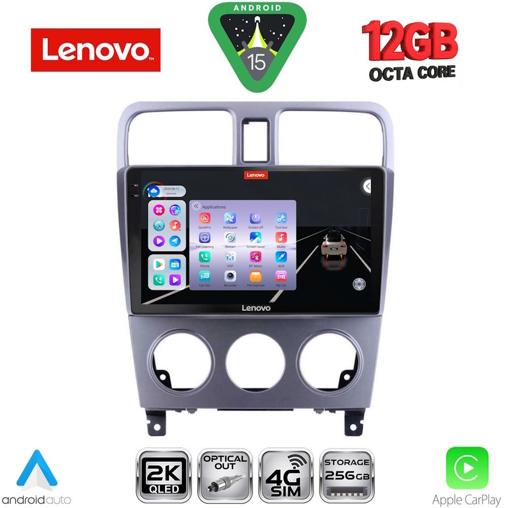 LENOVO SSZ 12661_CPA (9inc) MULTIMEDIA TABLET for SUBARU FORESTER mod. 2002-2008