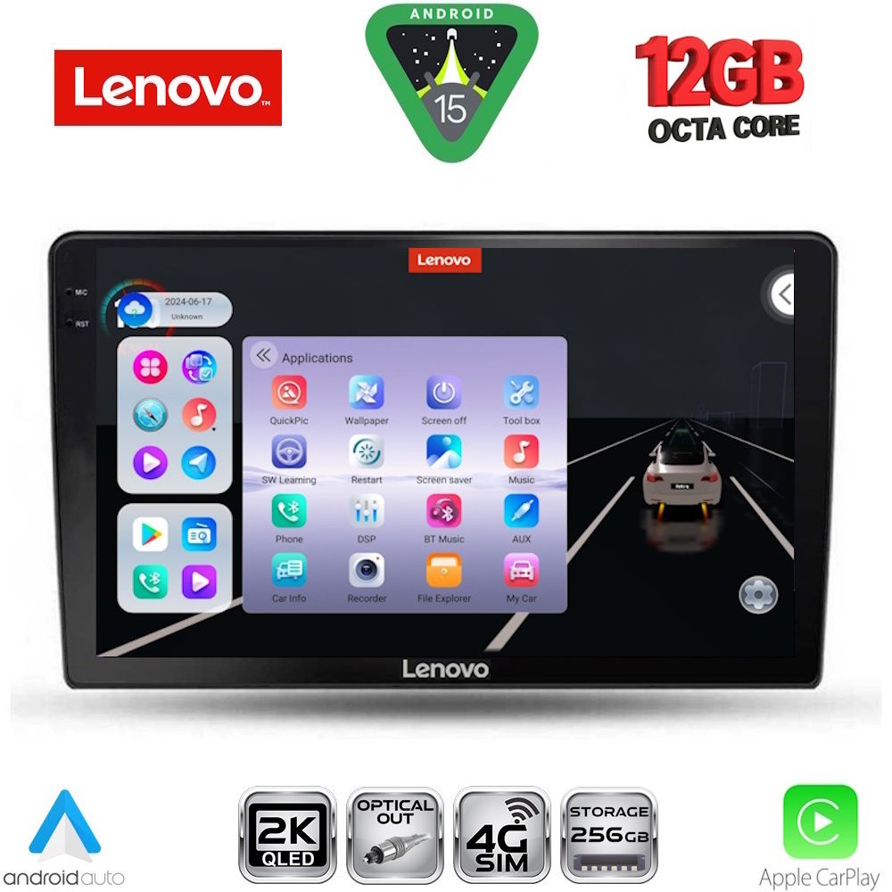 LENOVO SSZ 12711A_CPA (9inc) MULTIMEDIA TABLET for TOYOTA COROLLA VERSO mod. 2000-2004