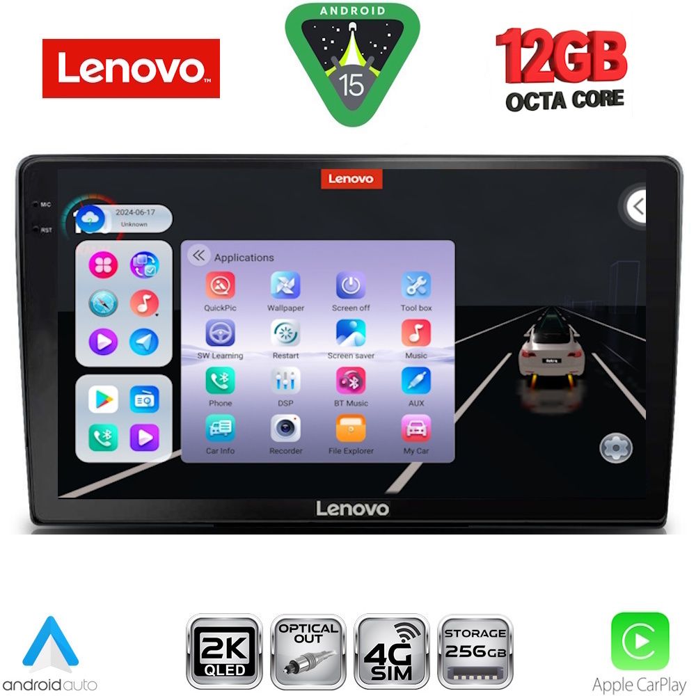 LENOVO SSZ 12722_CPA (9inc) MULTIMEDIA TABLET for TOYOTA LANDCRUISER mod. 1998-2003