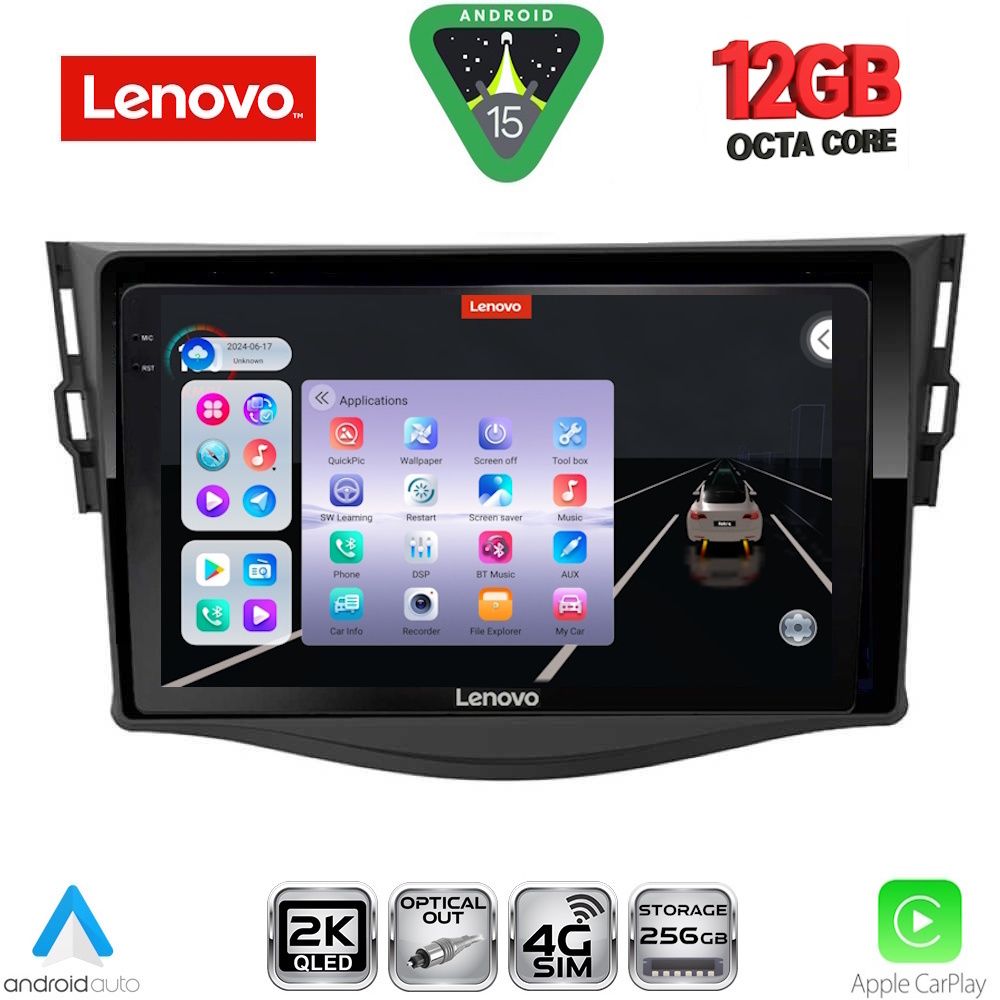 LENOVO SSZ 12731_CPA (9inc) MULTIMEDIA TABLET for TOYOTA RAV 4 mod. 2006-2012