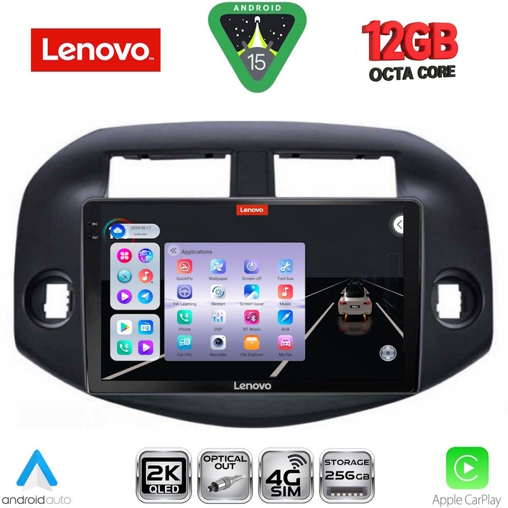 LENOVO SSZ 12732_CPA (10inc) MULTIMEDIA TABLET for TOYOTA RAV 4 mod. 2006-2012