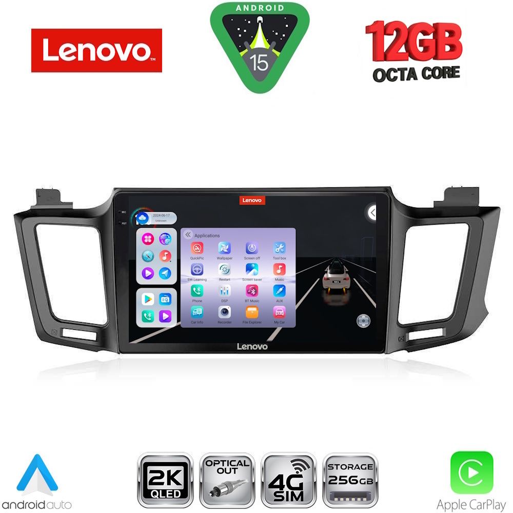 LENOVO SSZ 12733_CPA (10inc) MULTIMEDIA TABLET for TOYOTA RAV 4 mod. 2013-2019