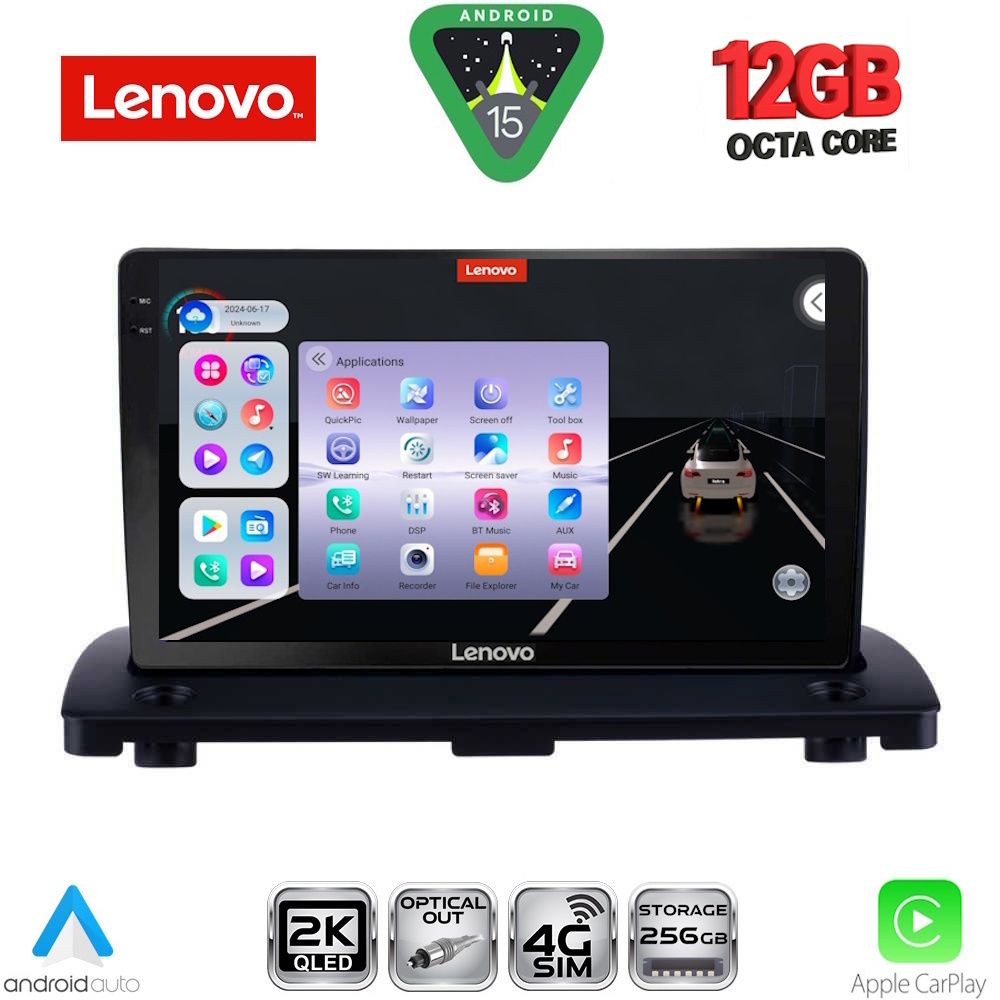 LENOVO SSZ 12789_CPA (9inc) MULTIMEDIA TABLET for VOLVO XC90 mod. 2002-2014