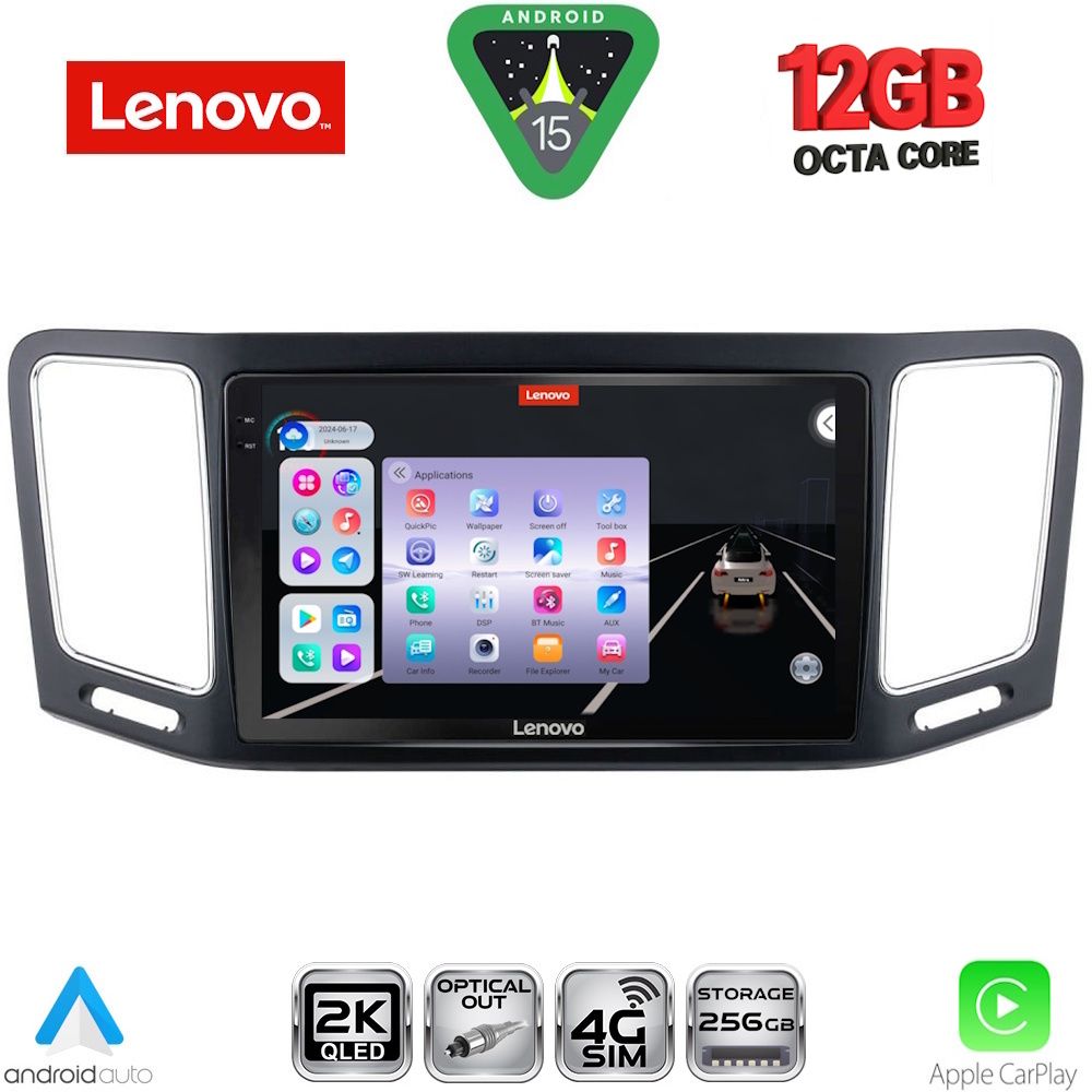 LENOVO SSZ 12790_CPA (9inc) MULTIMEDIA TABLET for VW SHARAN mod. 2011-2023