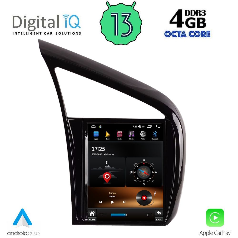 DIGITAL IQ TPF 1903_CPA (9.7inc) MULTIMEDIA SYSTEM for AUDI R8 mod. 2006-2015