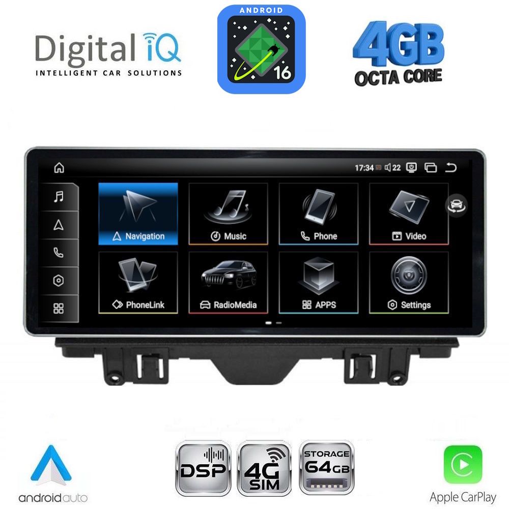 DIGITAL IQ TPG 15915_CPA (10.25inc) MULTIMEDIA SYSTEM for AUDI A3 mod. 2013-2021 DIGITAL IQ TPG 15915_CPA (10.25inc) MULTIMEDIA SYSTEM for AUDI A3 mod. 2013-2021