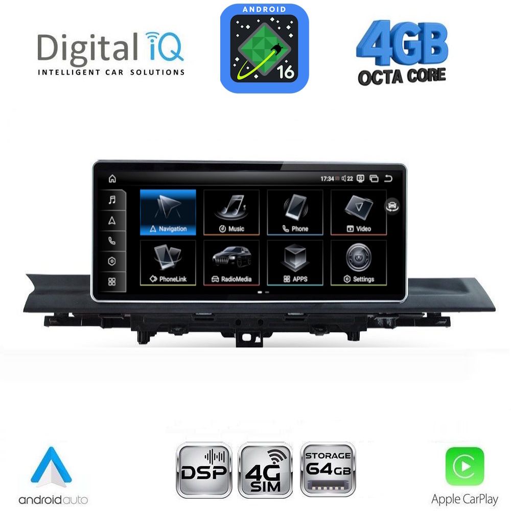 DIGITAL IQ TPG 15921_CPA (10.25inc) MULTIMEDIA SYSTEM for AUDI A4-A5 mod. 2016-2024 DIGITAL IQ TPG 15921_CPA (10.25inc) MULTIMEDIA SYSTEM for AUDI A4-A5 mod. 2016-2024