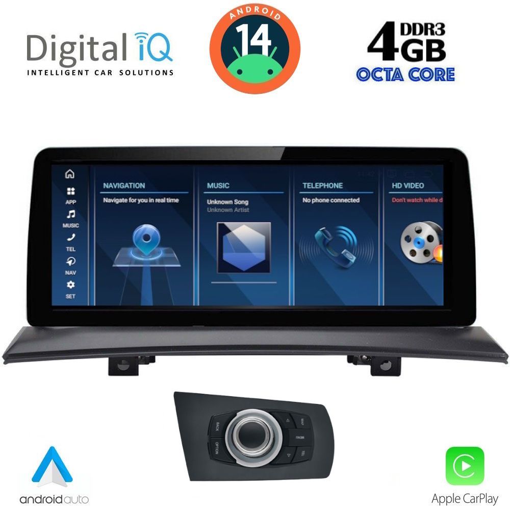 DIGITAL IQ TPG 15971_CPA (10.25'') - MULTIMEDIA SYSTEM for BMW X3 (E83) mod. 2003-2010 with CCC