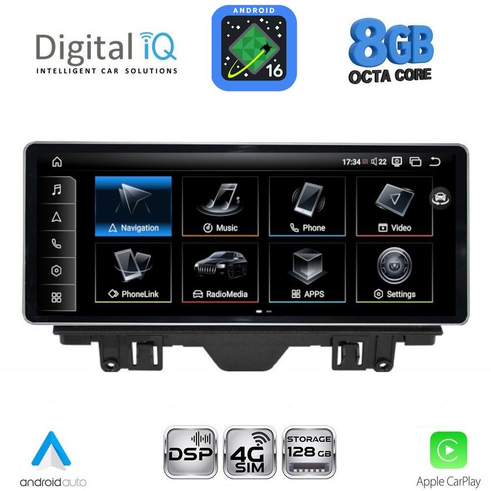 DIGITAL IQ TPK 16915_CPA (10.25'') MULTIMEDIA SYSTEM for AUDI A3 mod. 2013-2021 DIGITAL IQ TPK 16915_CPA (10.25'') MULTIMEDIA SYSTEM for AUDI A3 mod. 2013-2021