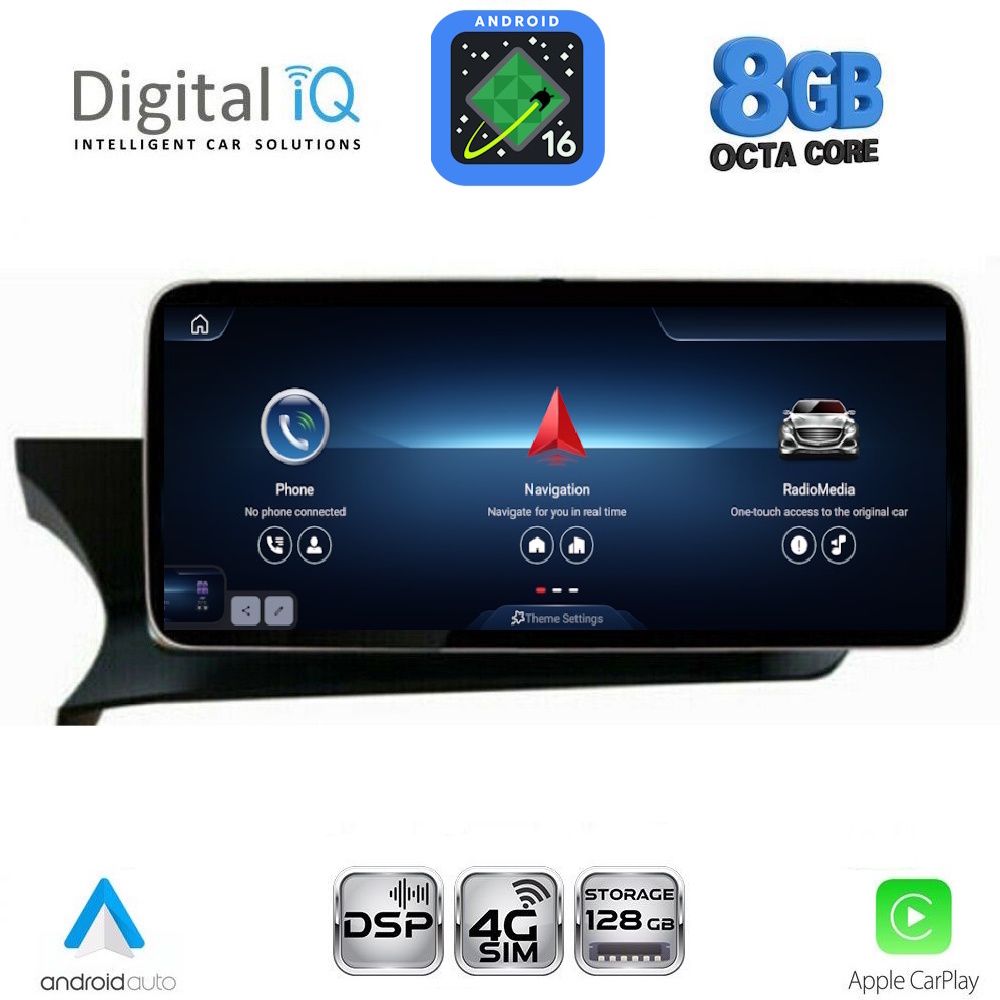 DIGITAL IQ TPK 16985B_CPA (10.25'') (NTG 4.5)MULTIMEDIA SYSTEM for MERCEDES C (W204) mod. 2011-2014