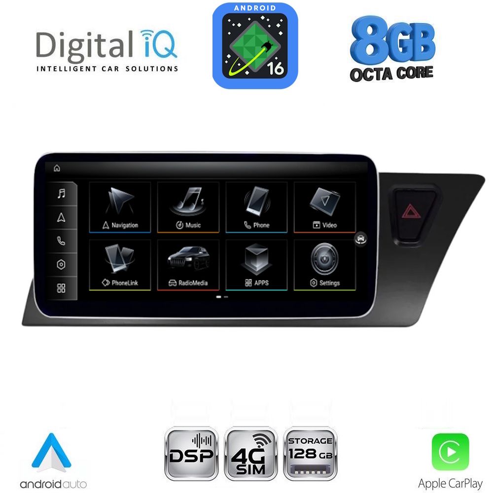 DIGITAL IQ TPK 27920_CPA RHD (12.3'') MULTIMEDIA SYSTEM for AUDI A4-A5 mod. 2008-2016