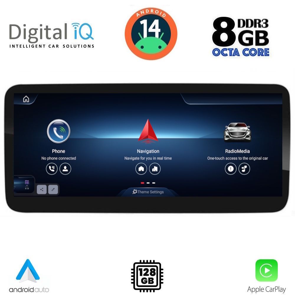 DIGITAL IQ TPK 17983B_CPA (12.3'') MULTIMEDIA SYSTEM for MERCEDES B mod. 2015-2019 (NTG 5)