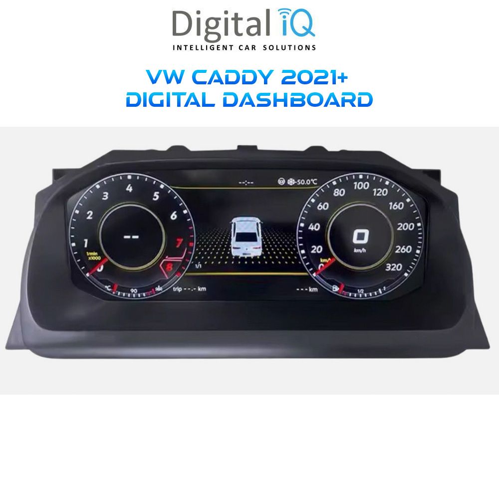DIGITAL IQ DYL 735_DC (12.3") DIGITAL INSTRUMENT CLUSTER for VW CADDY mod. 2021+ with HDMI input