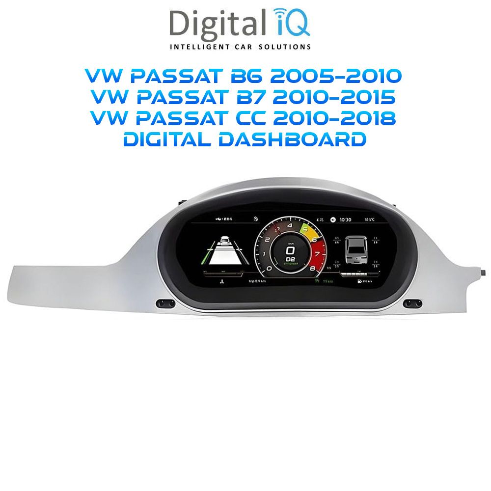 DIGITAL IQ DYL 763_DC (12.3") DIGITAL INSTRUMENT CLUSTER for VW PASSAT mod. 2006-2010 with HDMI input