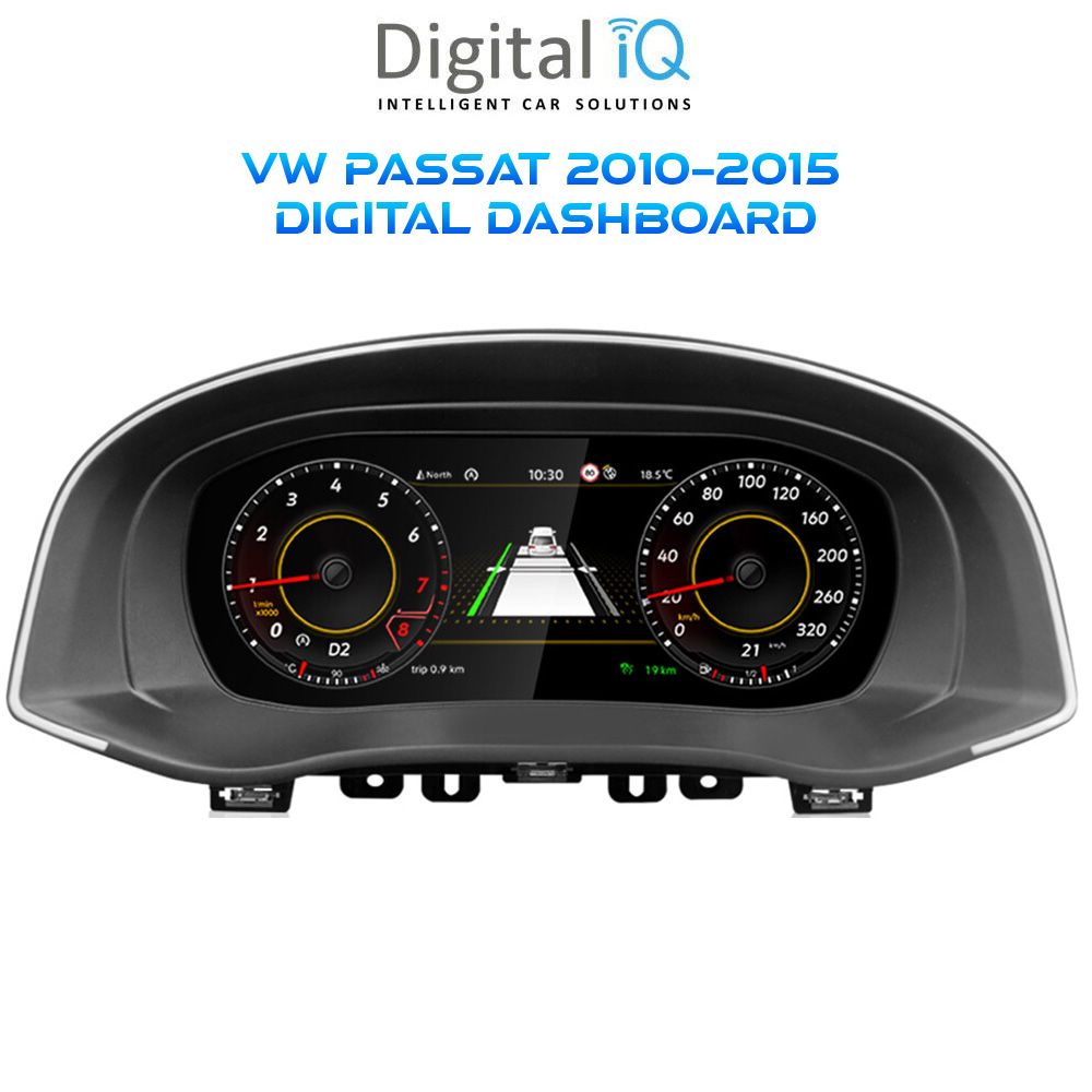 DIGITAL IQ DYL 765_DC (10.25") DIGITAL INSTRUMENT CLUSTER for VW PASSAT mod. 2010-2015 with HDMI input