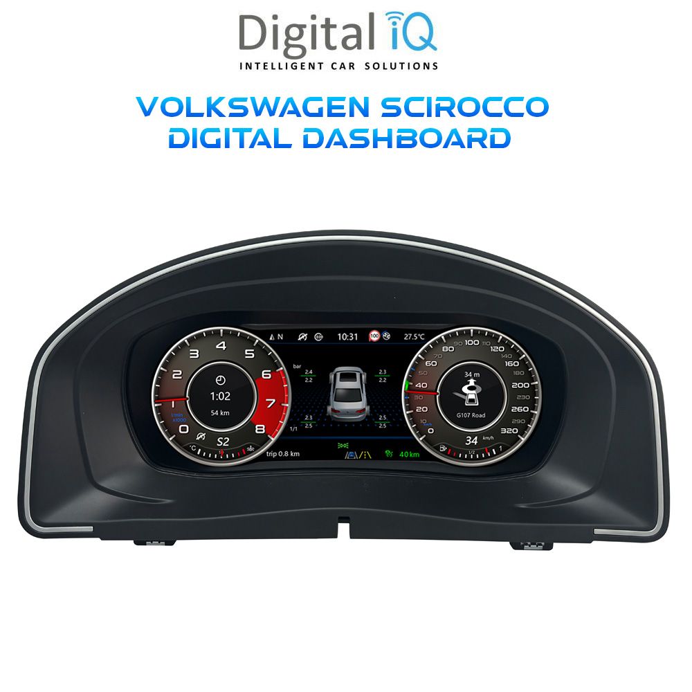 DIGITAL IQ ASC 736_DC (10.3") DIGITAL INSTRUMENT CLUSTER for VW SCIROCCO mod. 2009-2016
