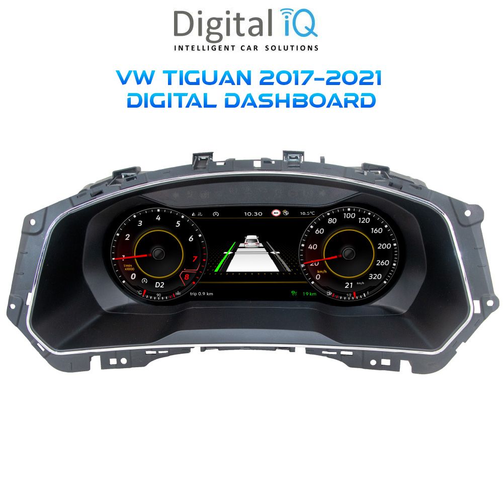 DIGITAL IQ DYL 761_DC (12.3") DIGITAL INSTRUMENT CLUSTER for VW TIGUAN mod. 2017-2022 with HDMI input