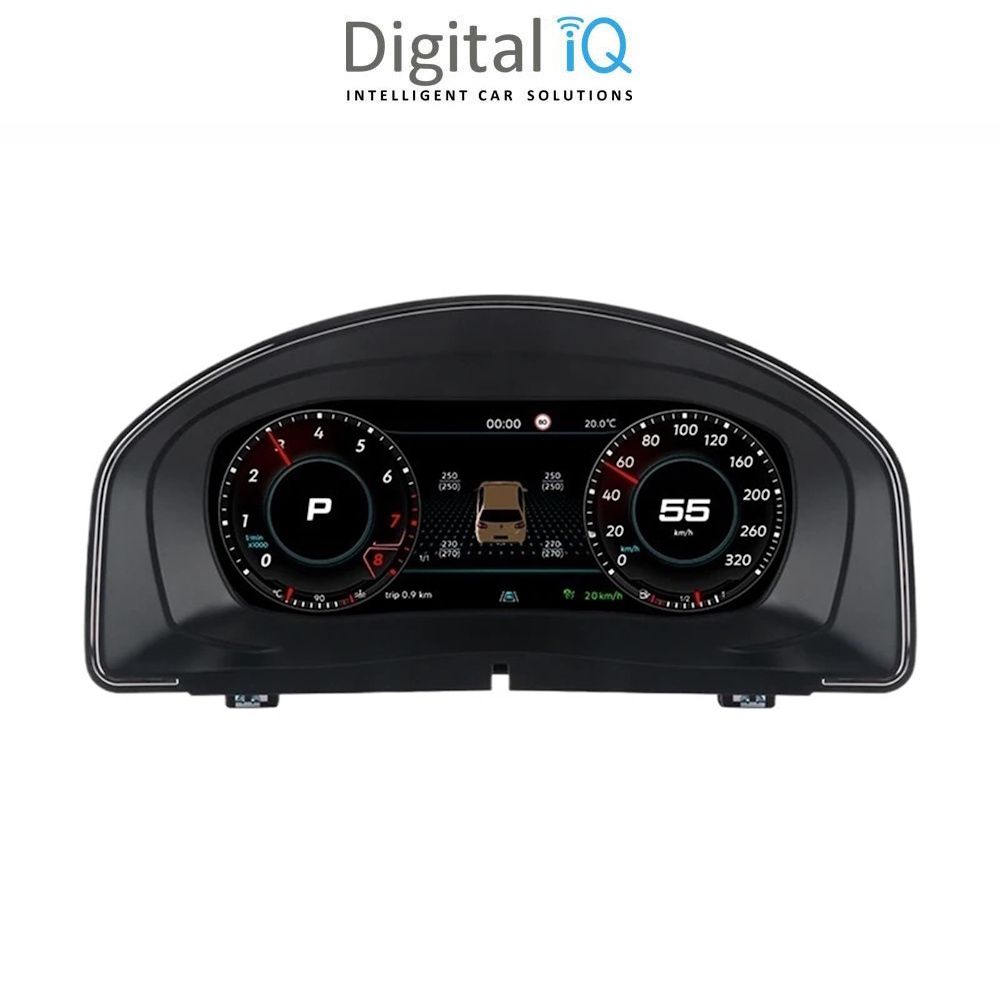 DIGITAL IQ DYL 762_DC (12.3") DIGITAL INSTRUMENT CLUSTER for VW TOURAN mod. 2010-2016 with HDMI input