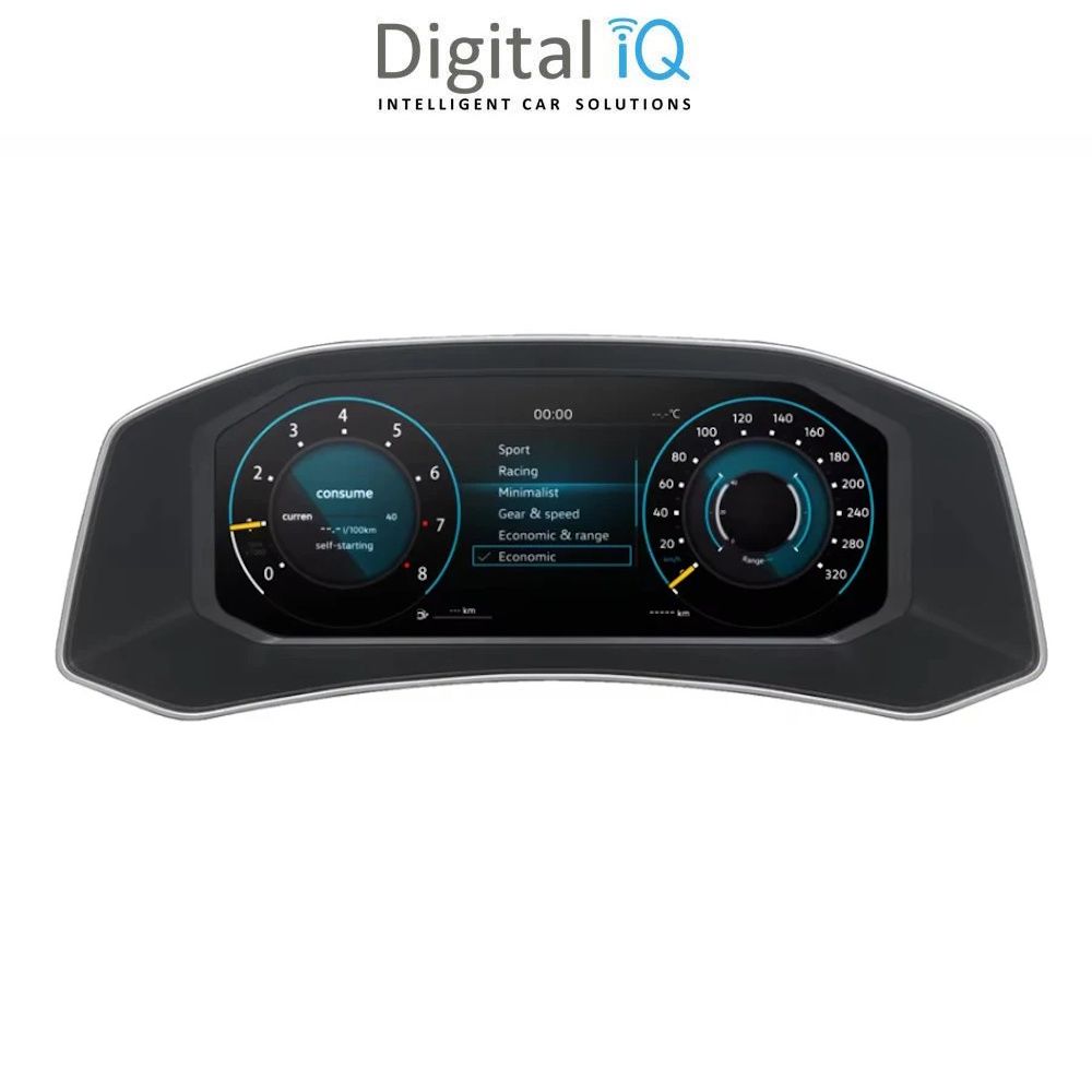 DIGITAL IQ DYL 774_DC (12.3") DIGITAL INSTRUMENT CLUSTER for VW T-ROC mod. 2017-2025 with HDMI input