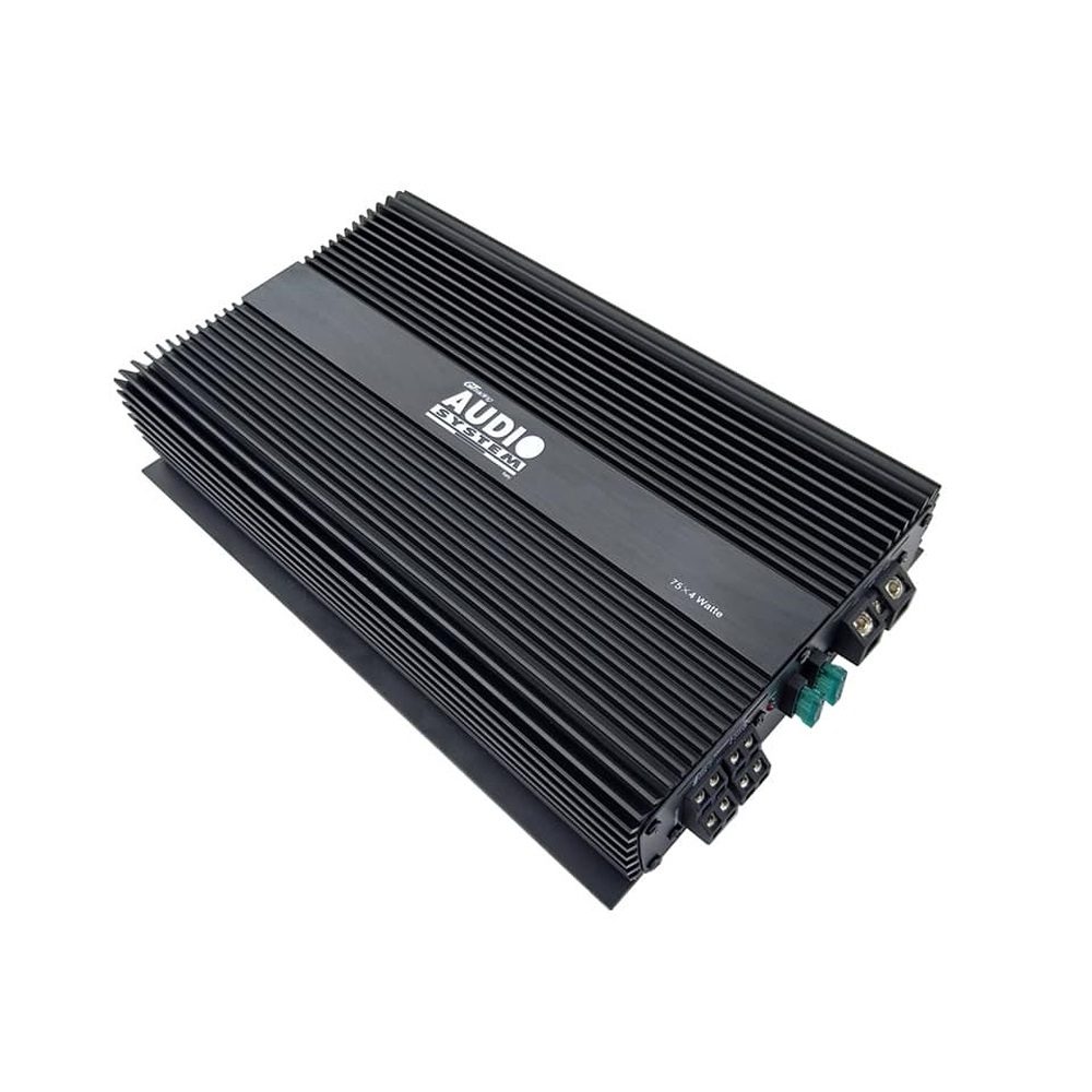 Audio System Italy 4 Channel Amplifier AU75.4 4x75W Rms @ 4Ohm