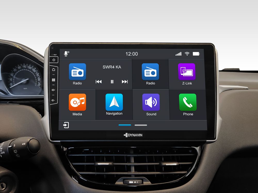 Dynavin D9 Series Οθόνη Peugeot 208 / 2008 2012-2018 10.1" Android11 Navigation Multimedia Station