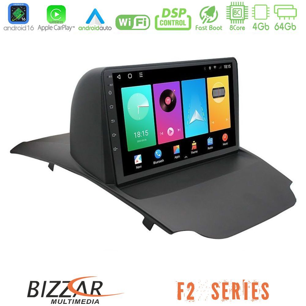 Bizzar F2 Series 8Core Android16 4+64GB  Ford Ecosport 2014-2017 Navigation Multimedia Tablet 10"