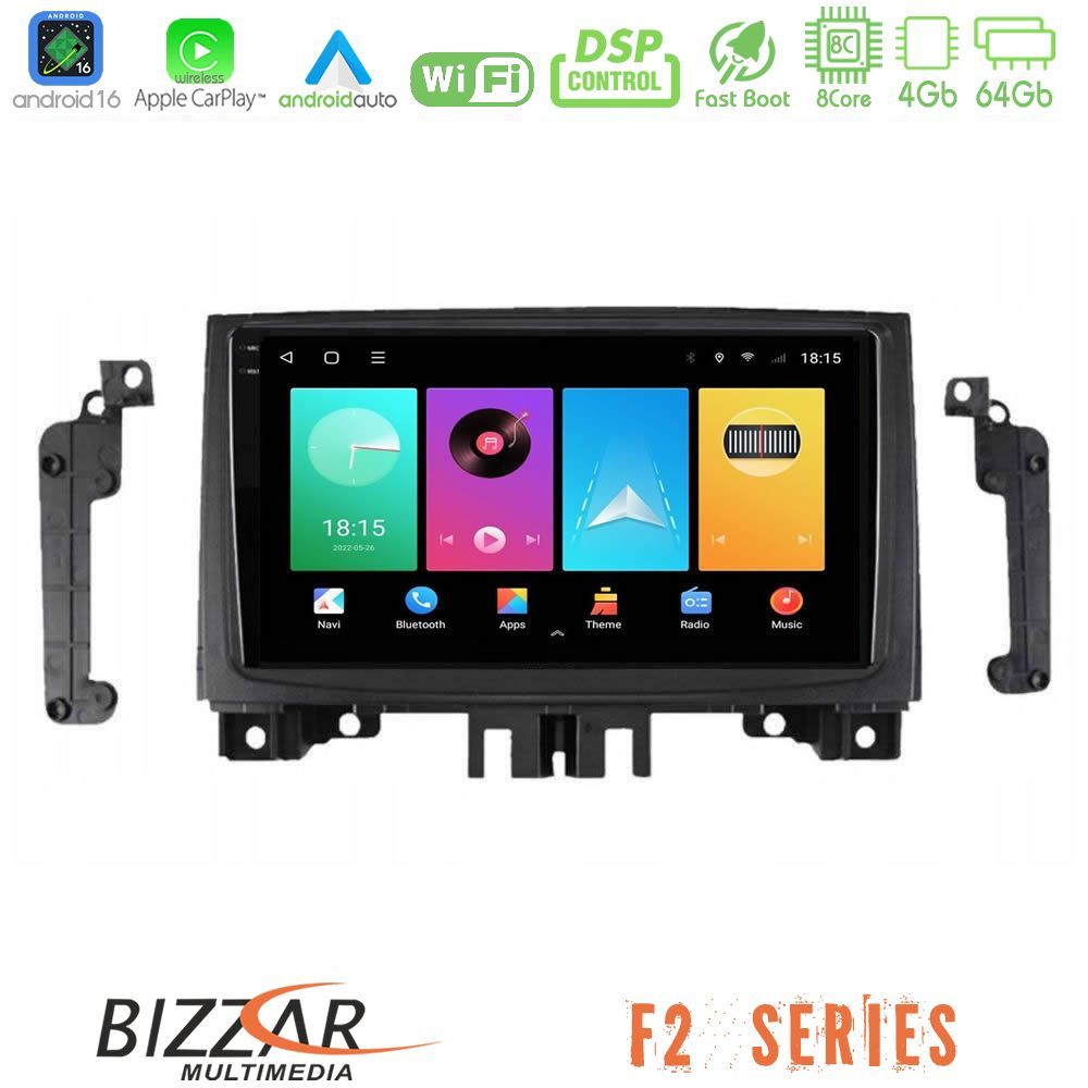 Bizzar F2 Series 8Core Android16 4+64GB Mercedes Sprinter/VW Crafter 2006-2018 Navigation Multimedia Tablet 9"