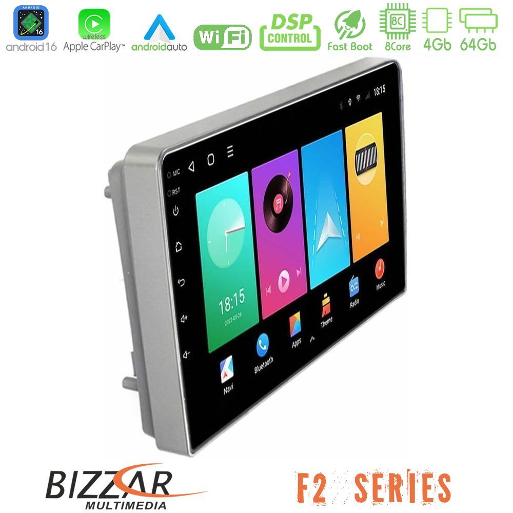 Bizzar F2 Series 8Core Android16 4+64GB Opel Astra/Corsa/Antara/Zafira Navigation Multimedia Tablet 9"