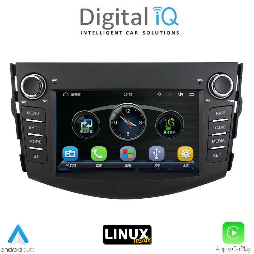 DIGITAL IQ BLA 017_CPA (7" DECK) MULTIMEDIA LINUX SYSTEM for TOYOTA RAV 4 mod. 2006-2012