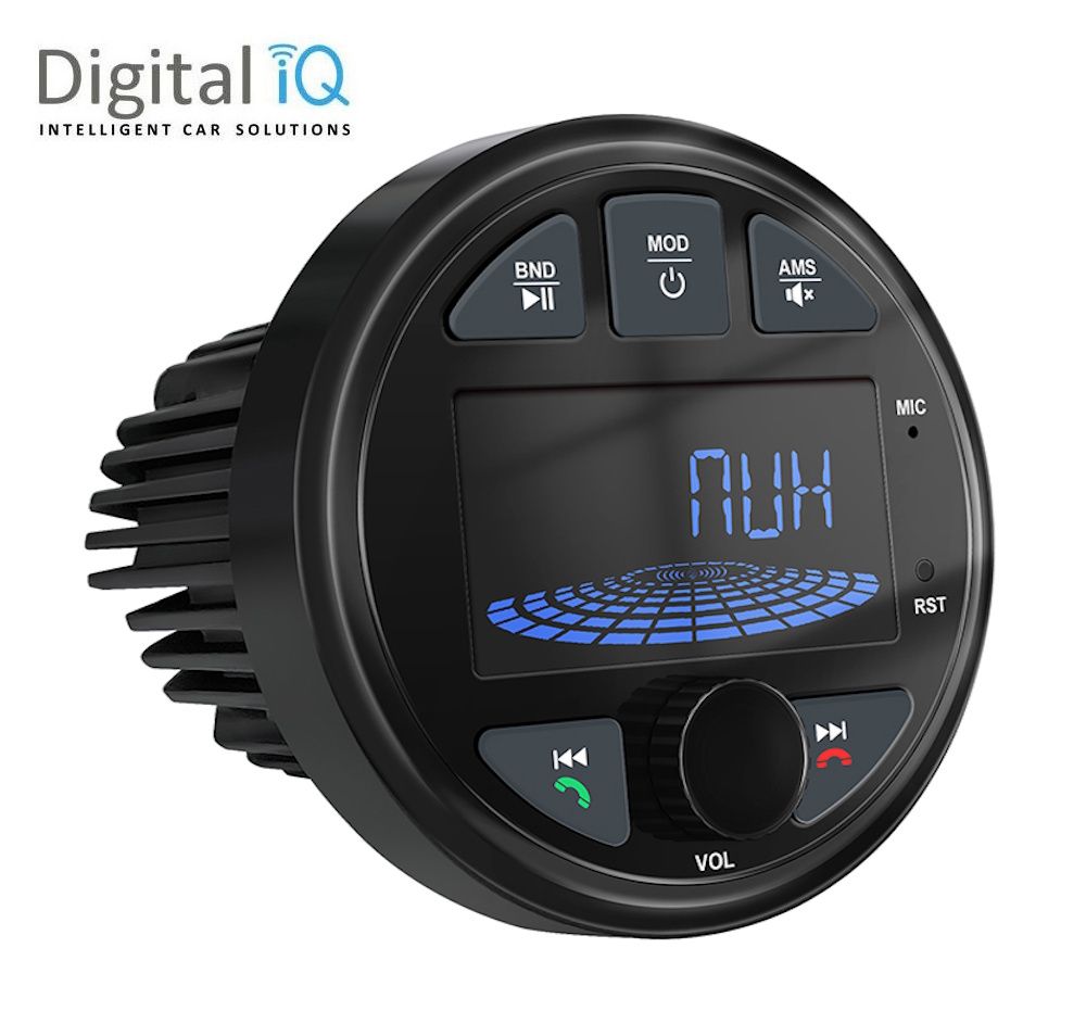 DIGITAL IQ MR001 (MARINE RADIO 3'' - BT 5.0 - USB - AUX - 110mm)