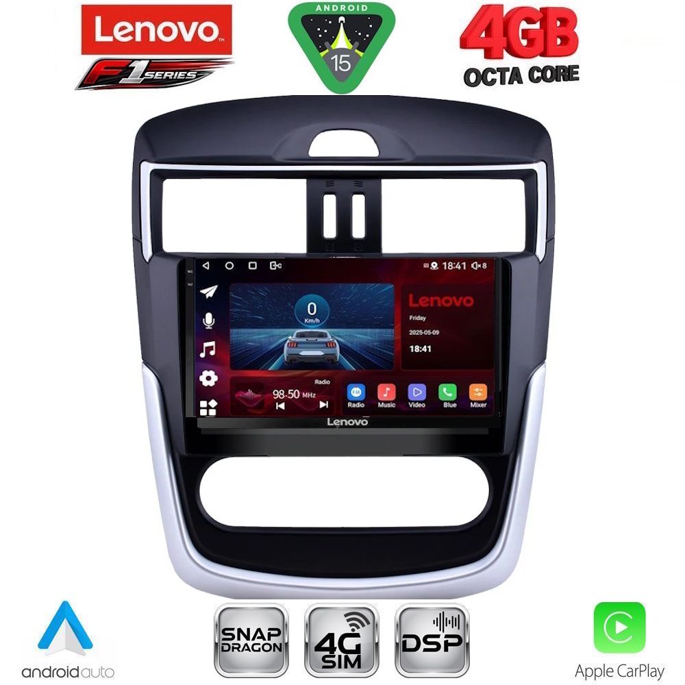 LENOVO SSQ 9465CL_CPA (10.1inc) MULTIMEDIA TABLET for NISSAN TIIDA mod. 2013-2023 with CLIMA