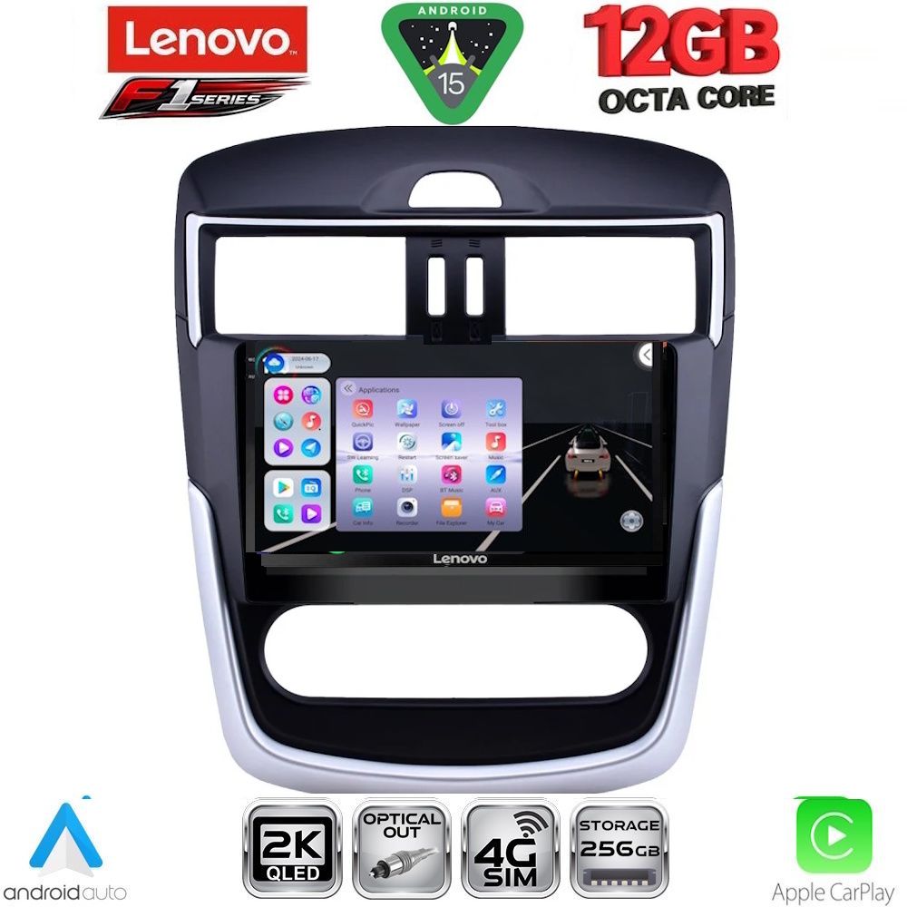 LENOVO SSZ 12465CL_CPA (10.1inc) MULTIMEDIA TABLET for NISSAN TIIDA mod. 2013-2023 with CLIMA